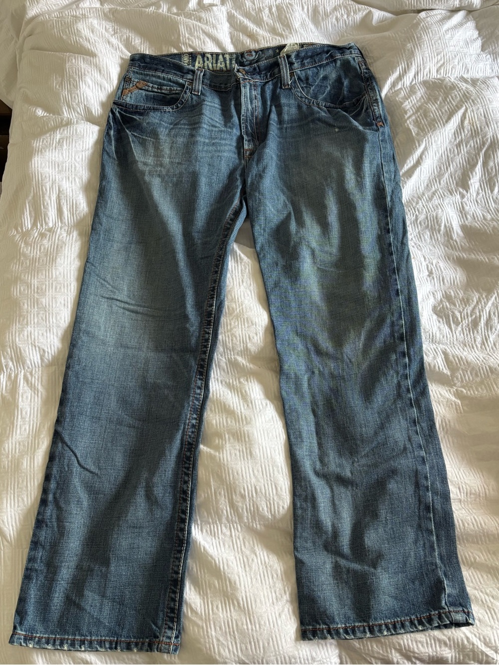 Ariat Men's low rise boot cut jeans
